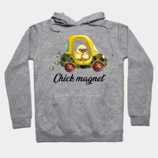 Chick magnet car Hoodie